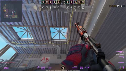 Vitality Spinx Vertigo B Gen Smoke in CS2