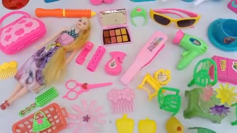 ASMR Unboxing of Pink Barbie's Mini Kitchen Set| Milli's Sanrio Haul Kitchen set with Sitting plan