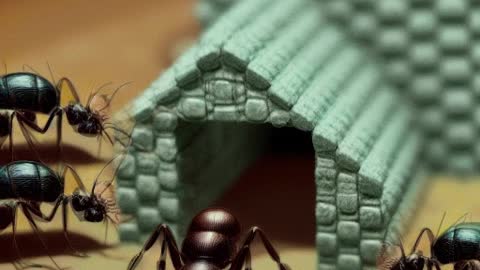 Footage 4: ant house