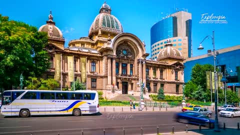 Bucharest, Romania 🇷🇴 in 4K ULTRA HD 60FPS Video by Drone