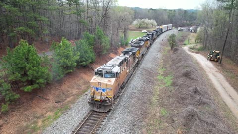 HCNN - A Norfolk Southern train derailed Thursday in Calhoun County, Alabama,