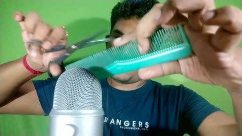 Fast And Aggressive ASMR Personal Attention Haircut || ASMR Men's Haircut Roleplay BAPPA ASMR