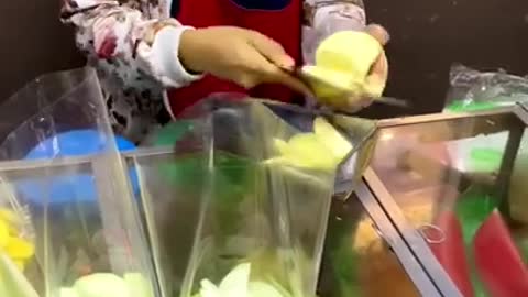 Amazing Fruit Cutting Skills _ Thai Street Food _shorts-giHaRiDkfz8