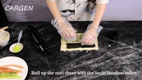 Sushi Maker Set Rice Mold Bazooka Roller Kit