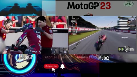 Race MotoGP™23 & Moto2 TT Circuit Assen Netherlands (Test game MotoGP™23 Low End PC)