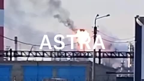 Causing carbon dioxide by attacking a Russian oil factory, while fighting for globalism