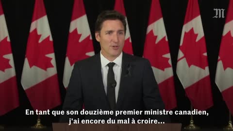 Mort d'Elizabeth II _ la Maison blanche interrompue, Justin Trudeau au bord des larmes