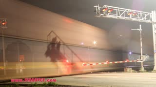 Long exposures of trains.