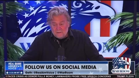 Bannon: I will say you know a lot of people mock and ridicule a lot of their folks and a lot of things on the Qanon -a lot of the stuff these guys have been talking about comes out to be true