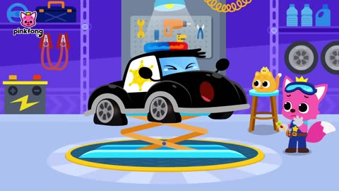 [TV for Kids] 🚨🚓 Police Car to the Rescue! + More Car Songs Pinkfong Songs for Kids