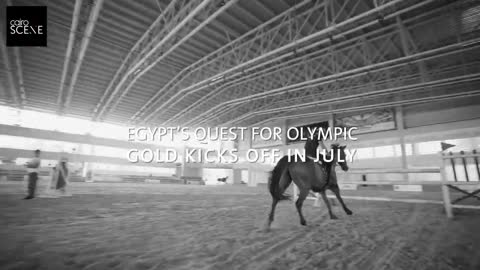 Meet the Egyptian Equestrian Riding to the