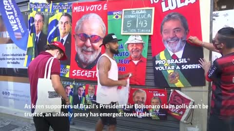 Brazil election merchandise a hit with shoppers