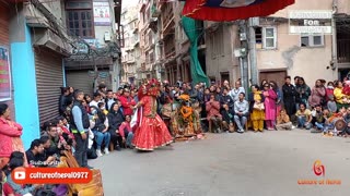 Barahi Nach, Pachali Bhairav 12 Barse Khadga Siddhi Jatra (Gathu Pyakha), Day 2, Part I