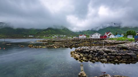 beautiful nature norway natural landscape timelapse