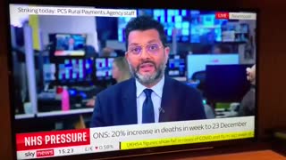 Sky News in the UK: 'We dont know what is causing these excess deaths'..🤷‍♂️