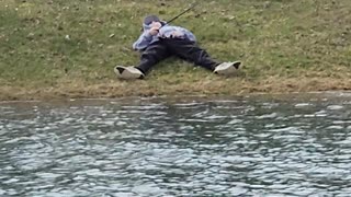 Fishing or Napping