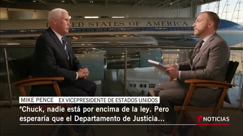 Mike Pence habla sobre el rol de Trump en el asalto al Capitolio | Noticias Telemundo