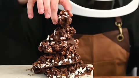 Chocolate Popcorn Bark