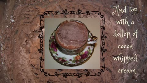 Recipe - Orange Hot Chocolate with Cocoa Whipped Cream