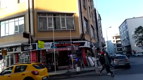 Targeted Individual Istanbul Turkey: Ambulance Waiting Outside Hotel Gunay