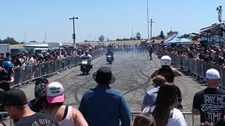 Moto Madness At The RaceTrack