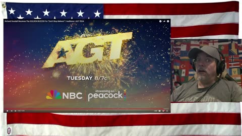 Richard Goodall - GOLDEN BUZZER For "Don't Stop Believin'" AGT 2024 - REACTION - amazing moment