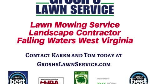 Lawn Mowing Service Falling Waters West Virginia Landscape