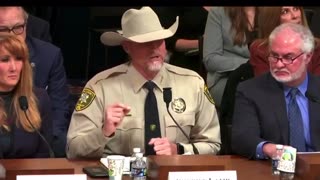 Sheriff Mark Lamb of Pinal County Arizona puts the border crisis blame on Biden.