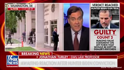 Watch: Turley Breaks Down AMAZING Case By Prosecutors Against Hunter Biden