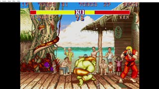 Street Fighter II' - Champion Edition Blanka x Ken