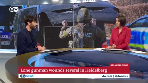 Germany: Lone gunman wounds several in Heidelberg | DW News