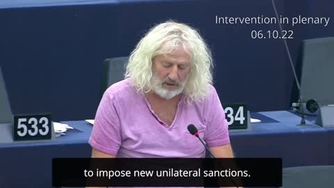 Irish MEP Mick Wallace: EU Doesn't Care About Human Rights in Iran