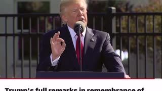 President Trump's remarks on 9/11 Remembrance Day #WeWillNeverForget