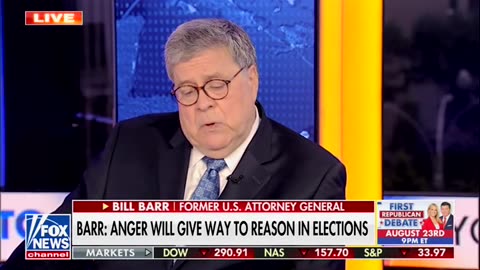'Make That Bitter Choice': Bill Barr Reveals What He'll Do If Trump Wins Nomination