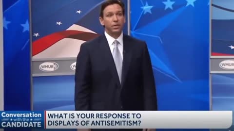 Ron DeSantis grovels for the support of Zionist donors at New Hampshire town hall