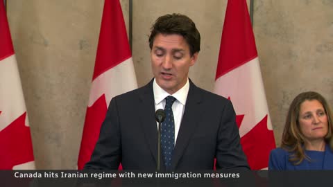 Canada bans top Iranian revolutionary guard members in new sanctions