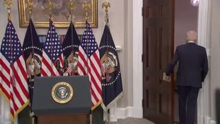 Biden Ignores Reporter’s Questions And Walks Away