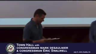 Eric Swalwell Gets DESTROYED By Heckler -- 'Where's Fang Fang?'