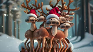 Fungi-Fiesta: Fun-Guy and Rudolph's Mushroom Magic!