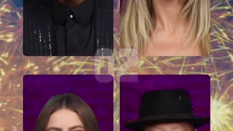 The judges' attempt a staring contest 👀👀