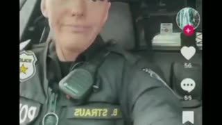 Female cop explain how they speed and abuse power