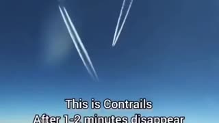 Contrails VS Chemtrails