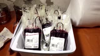 Ukrainian blood donation center comes under fire