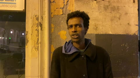 A Somalian Refugee Living in Catania Sicily