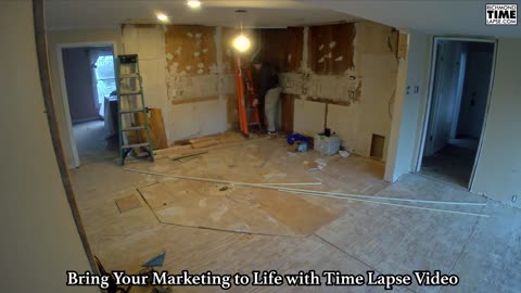 How to demo a kitchen time lapse video