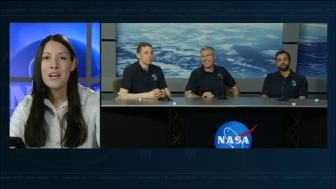 Expedition 69 NASA’s SpaceX Crew-6 Talks with Media Following Mission -Sept. 12, 2023