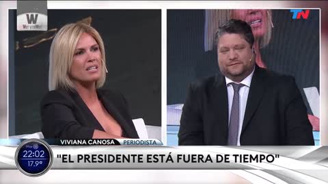 La Argentina hoy es un callejón sin salida": Viviana Canosa en W: Ver y Rever