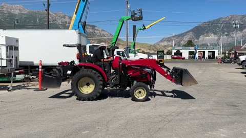 Tractor Loader 2020 Yanmar YT235 35 HP Diesel 4x4 3 Pt. Hitch Rear Scraper