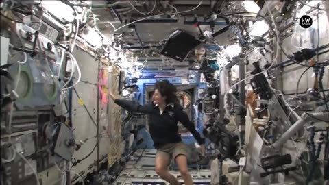 ㅤISS - International Space Station - Inside ISS - Tour - Q&A - HD