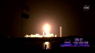 New SpaceX cargo capsule blasts off to the ISS